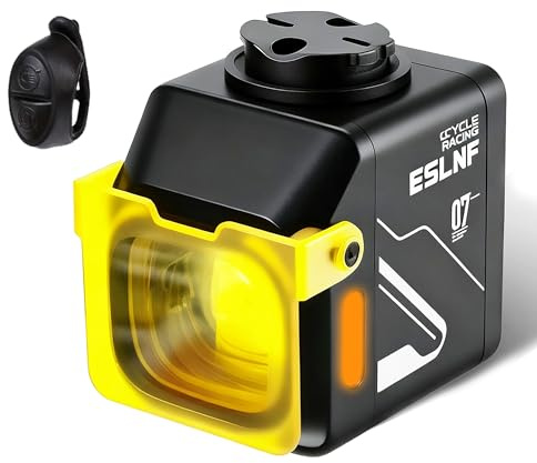 Ultra-Bright 1200lm Rechargeable Bike Light - IPX5 Waterproof, 8 Modes Including Fog Light, Type-C Fast Charging, 4000mAh Battery, Ideal for Night Rides, Mountain Biking, Commuting & Road Cyclin.