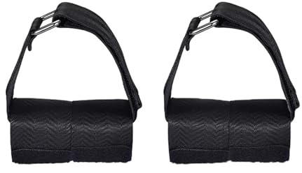 Cinturino per piedi regolabile manubri Trainer Tibialis sollevamento di pesi Nylon pellevole Resistente all usura Chiusura sicura Longevità Adatta a varie taglie