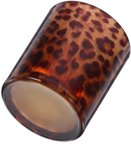 TOGEVAL Bougeoir en Verre à Motif Design Élégant, Usage Intérieur et Extérieur, pour Créer Une Ambiance Festive pour Bougies Chauffe-Plat Lors d'une Cérémonie Un Rendez-