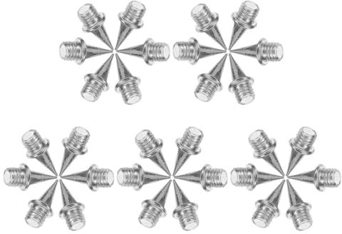 KJHBV Clavos Atletismo 9mm de Acero Duro para Zapatillas de Sprint 30 Piezas, Mejorando el Agarre en Pistas Sintéticas y Compatibilidad Versátil para Entrenamiento Intenso