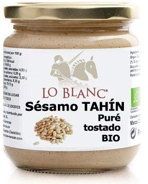 Puré de sésamo tahin tostado bio Lo Blanc - 100% Sésamo 675 g