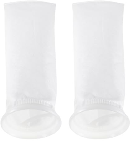 iplusmile Aquarium Filtersocken 200Μm Aus Pp 2 Stück Wiederverwendbare Filterbeutel 38X10.5X10.5Cm Für Aquarienfilter Und Kohlefilter Ideal Zum Auffangen Von Schwebeteilchen Und Abfällen