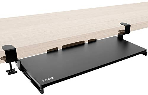 Duronic DKTPX2 Keyboard Drawers and Platform | Under Desk Drawer for Keyboard and Mouse | Ergonomic Solution | Sliding Sliding Tray | Easy Assembly