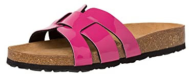 Tamaris Damen 1-1-27405-20 Flache Sandale, PINK PATENT, 40 EU