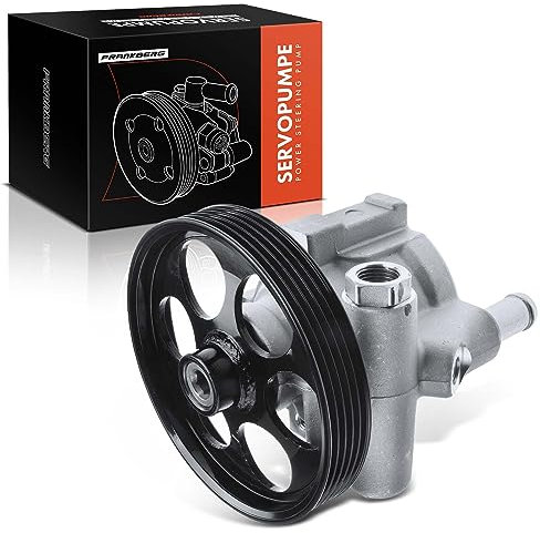 Frankberg Power Steering Pump Steering System Hydraulic Pump Compatible with Interstar X70 2.5L 2002-2010 Primastar X83 2.5L 2003-2014 Vivaro J7 F7 2.5L 2003-2014 Diesel Replace #8200024778