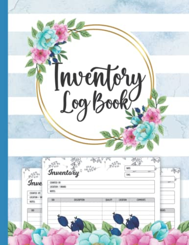 Inventory Log Book Small Business: Simple Reseller Inventory Log Book (Sized 8.5x11, 110 Pages) - Never Lose Track of A Single Product Again With Business Inventory Log Book