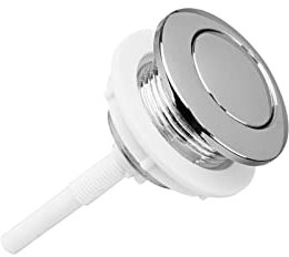 Toilet Flush Button Single Toilet Cistern Flush Parts Toilet Flush Buttons Replacement for Household Toilet Tank Parts Replacement