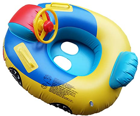 Upgrade Thickened Seat Baby Pool Float, Baby Inflatable Swim Float, Infant Swimming Float for Kids 3 Months to 5 Years Old