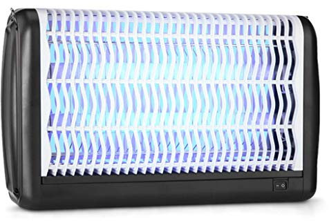 Lampe anti-moustique électrique piège à moustiques, lampe anti-moustiques anti-moustiques pour la maison, la cuisine, le bureau, les patios extérieurs, le magasin, lampe anti-moustique LED muette (30w