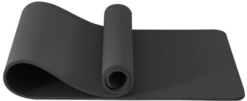 Good Nite Yogamatten Für Frauen Rutschfeste Strukturierte Oberflächen Gymnastikmatte Yoga Matte Dicke 10 mm Mit Tragegurt Tpe-Übungsmatte Für Yoga Pilates Gymnastik (183X61cm)
