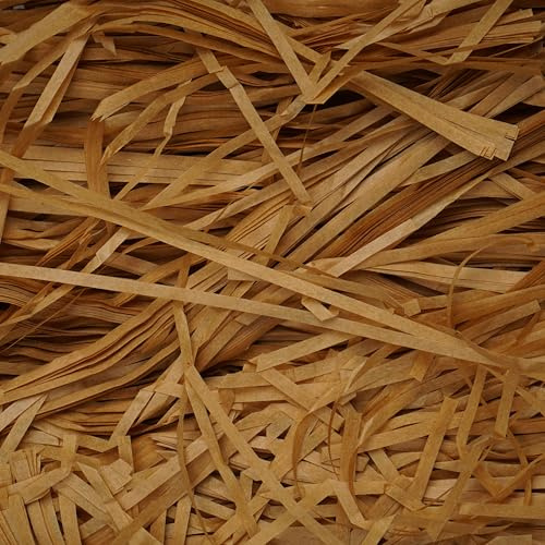 Geschreddertes Seidenpapier aus Kraftpapier, 230 g, für Geschenkboxen und Tüten, ideale Korbfüllung und Verpackungsfüller, geeignet für alle Anlässe