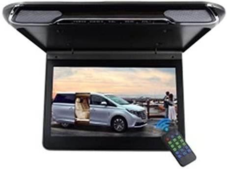 Lettore poggiatesta per auto, Monitor for auto 1080P 11,6 pollici Automobile TV da soffitto Display for montaggio su tetto Lettori video for auto portatili USB IR FM Mirroring(Black MP5 Monitor)
