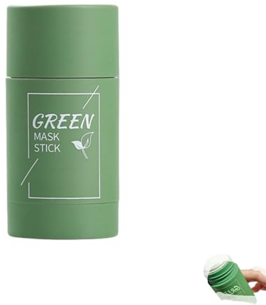 Lukcr Green Tea Mask, Lukcr Green Tea Deep Cleanse Mask, Green Tea Deep Cleanse Mask Stick, Green Tea Mask Stick Blackhead Remover, Mask Stick for Pore Cleansing(2Pcs)