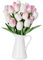 DecorDwell Tulipanes Artificiales de látex, 20 Piezas Tulipanes Artificiales, Ramos de Flores Falsos de Tulipan realistas, para Boda, Hogar, Fiesta, Arreglo Floral, Jardín, Partido del Hotel