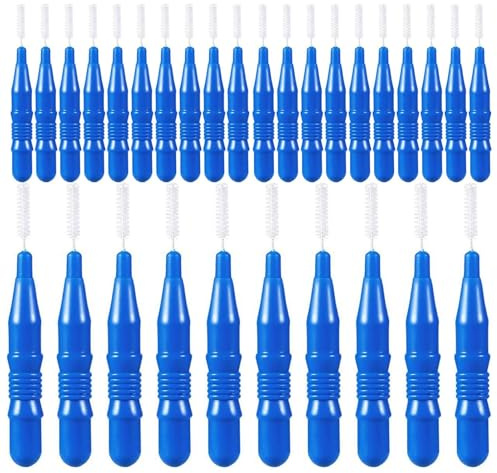 Ylnailky Cepillos Interdentales,Cepillos Interdentales Palillos Dentales para Limpieza | Palillos de Higiene Compactos con Cerdas para Adultos, Familia y Amigos