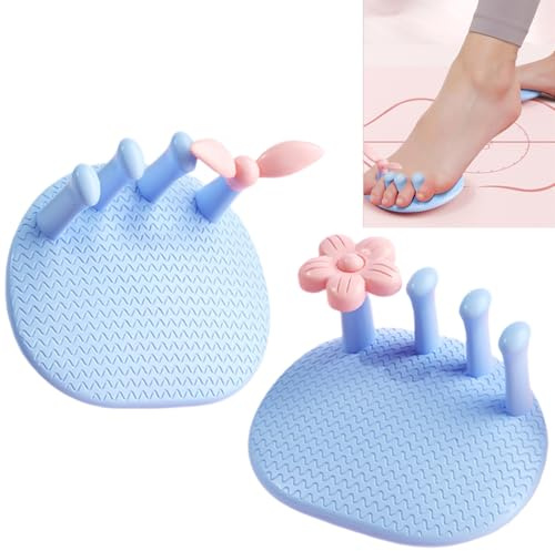 Syiyunran Allenatore Per Rinforzare I Piedi - Blu, 1 Paio, Calf Stretcher Arch Ankle Trainer, Migliorare la Sfera Del Piede Allenamento Delle Dita Dei Polpacci Magri Scolpire le Gambe