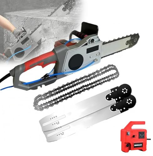 Motosierra Eléctrica Portátil 5800/6500 W - 220 V - 6000 Rpm, Batería De 35/48 Cm De Diámetro De Corte, Con Bomba De Agua, Hoja De Diamante Para Ranurar Ladrillos, Granito, Mármol(Model-480)