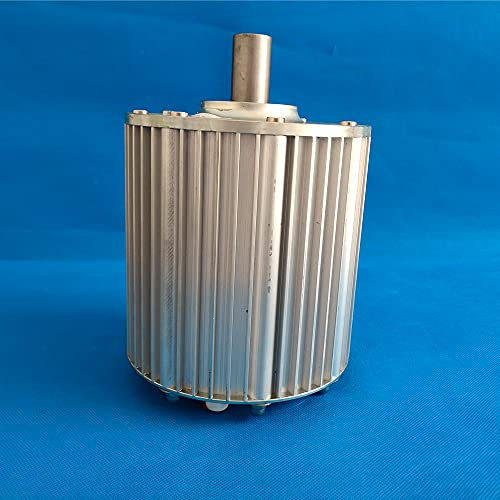 2000W 3 Phasen Getriebeloser Permanentmagnet Generator 24V 48V 96V AC Lichtmaschine Wasser Wind Turbine Generator (24V, ohne Basis)