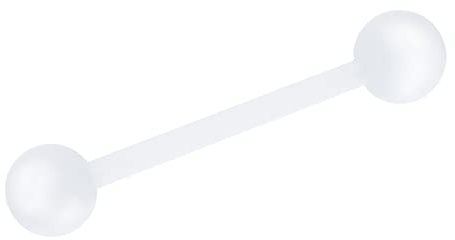 Treuheld® Piercing Stab aus Kunststoff | 9 Farben | 11 Größen