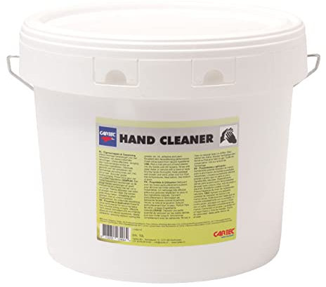 Sapone Gel Lavamani per Officina, Carrozzeria Altamente Sgrassante Biodegradabile Cartec 4,5Litri