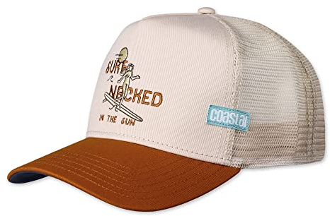 Coastal Surf Naked III Sand/Khaki Trucker Cap