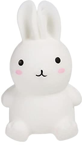 Facynde FacynSquishies Lapin, balles Anti-Stress Lapin Pâques spongieux, Mignon Squeeze Rabbit Stress Relief Fidget Sensory Toys pour Pâques Panier Stuffers Cadeaux