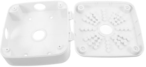 Healifty Plastic Camera Storage Box Cable Wiring Extension Cord Cover Security Camera Junction Box Quick Assembly Tools Included