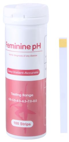 50 bandelettes / 100 bandelettes de test pour la santé féminine pour les soins quotidiens des femmes, test d'hygiène féminine