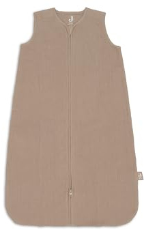 Jollein Baby Boys, Baby Girls, Unisex Baby Muslin sommarsovsäck, Biscuit, 70 cm, Kex, 70
