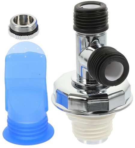 STOBOK Washing Machine Drain Hose Connector Kit Seal Ring Removable Floor Drain Joint for Shower and Bathroom Sturdy Drainage Solution 1 Set