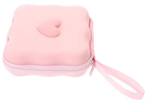 GALPADA Sanitary Napkin Storage Bag for Bathroom Portable Reusable Napkin Holder Case for Teen Girls and Women Privacy Protection