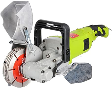 Rozadora Pared, Máquina de corte de la máquina de corte de la pared del cazador de la pared eléctrica Máquina de ranura de la pared 4kw 40mm + 1.2kw limpieza con aspiradora