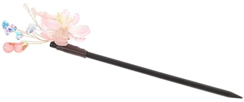 COSMOBETTY Antike Haarnadel aus Ebenholz und Legierung im Chinesischen Stil Eleganter Haarschmuck für Frauen als Tägliches Accessoire für Chinesische Hochzeiten