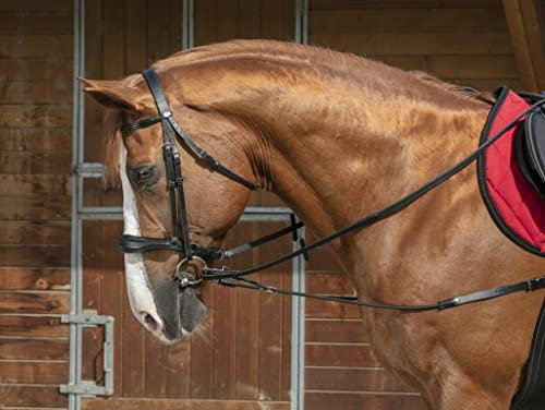 EKKIA (Ekia) 3338025592581 Reiten Equipment Zügel schwarz N.PRO Short ELAS.REINS + PUL BLK 306394002