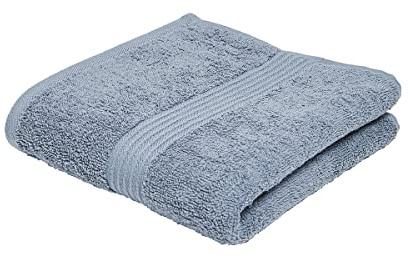 TODAY Asciugamano da bagno in cotone 50 x 90 tinta unita Essential Denim