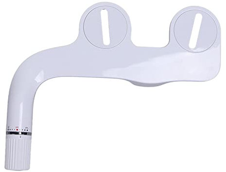 LBEC Supporto per Bidet Anziani Doppio ugello Spruzzatore d'Acqua per Bidet Ecologico per Uso Domestico