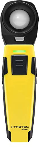 TROTEC Luxmeter BF06WP Belichtungsmesser für Fotografie Messbereich bis zu 40.000 Lux Bluetooth appSensoren mit Smartphone Bedienung Fotoverknüpfte Messwertspeicherung