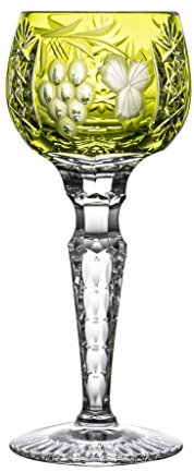 Ajka Marsala Reseda Verre à liqueur en cristal au plomb Vert 56,7 g – Unité unique