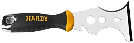 HARDY Multi-float 15in1 Universallösung Mehrere Werkzeuge in einem Spachtel Flaschenöffner Nagelziehen Reinigung Edelstahlbürsten