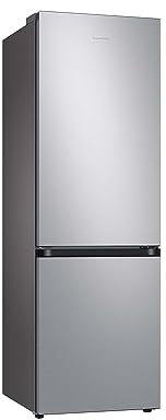 Samsung Kühl-Gefrier-Kombination, Kühlschrank mit Gefrierfach, 185 cm, 344 l Gesamtvolumen, 114 l Gefrierteil, AI Energy Mode, Edelstahl-Look, RL34C603DSA/EG