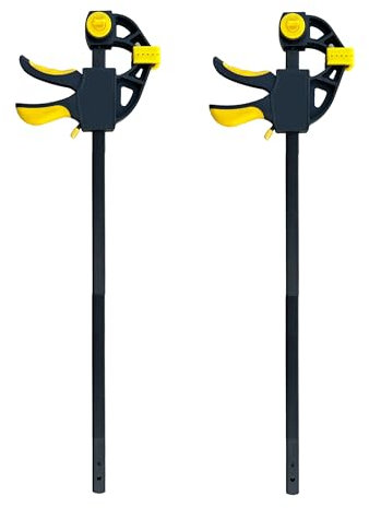 Strettoio Morsetto Reversibile da falegname con Sgancio Rapido per Legno Conf. 2 pezzi (Apertura 460 mm)