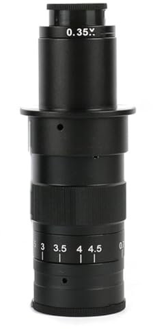 Mikroskop-Zubehör, digitale Videomikroskop-Kamera, CS C-Halterung, Objektivkamera, Haltbarkeit und zuverlässige Leistung (Größe: 120X-Objektiv)