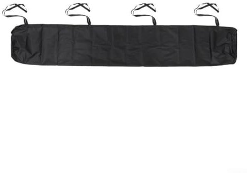 Oniissy Toldo para patio al aire libre, impermeable, protector de jardín, protector de jardín impermeable, toldo retráctil, cubierta antipolvo (negro, 3,5 m)