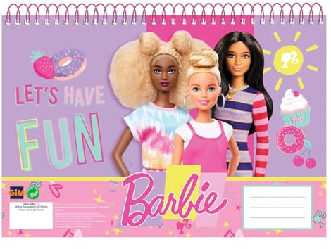 Barbie Zeichenblock Barbie, 30 Blatt