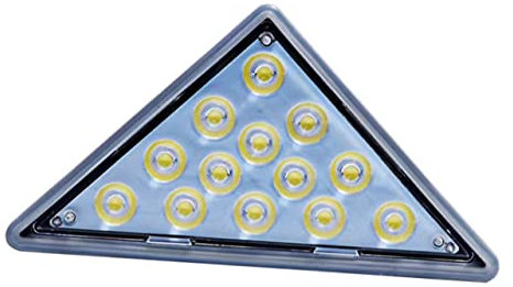 OSALADI Luce Solare Da Esterno Led Per Scale e Recinzioni Illuminazione Calda Multifunzione Alimentata Ad Energia Solare e Facile Da Installare Per Giardino e Percorsi