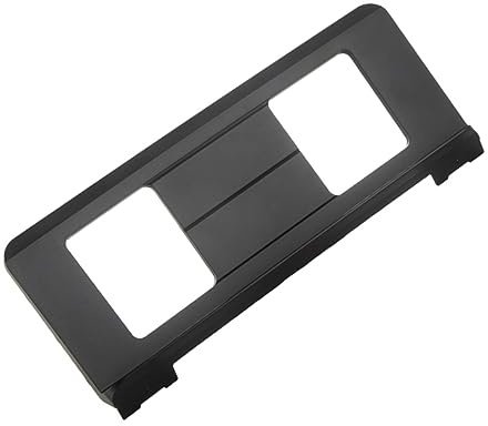Notenständer für Keyboard aus Abs in Schwarz, Leicht Tragbar | Fixieren von Musikbüchern Beim Üben, Glatte Kanten ohne Grate, Schlichtes Design