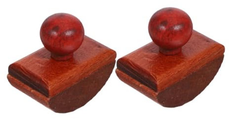 OSALADI 2stücke Teiliges Holz Rocker Blotter Tintenabsorber Für Schreibtisch Ink Blotter Schreibzubehör Schnelltrocknend Für Kalligrafie Und Füllfederhalter Kreative Tintenaufnahme