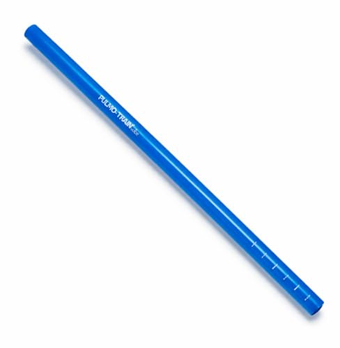 Original PULMO-TRAIN Voice – Manguera de silicona para entrenamiento y ejercicios vocales – Tubo de ejercicio flexible para canto, habla y ejercicios de respiración – en varios colores (azul, 1 unidad