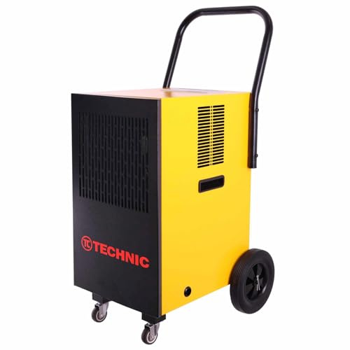 Deumidificatore industriale TECHNIC – 50 l/24 h, 50 – 80 m² essiccatore da costruzione 230 V – deumidificatore per ambienti