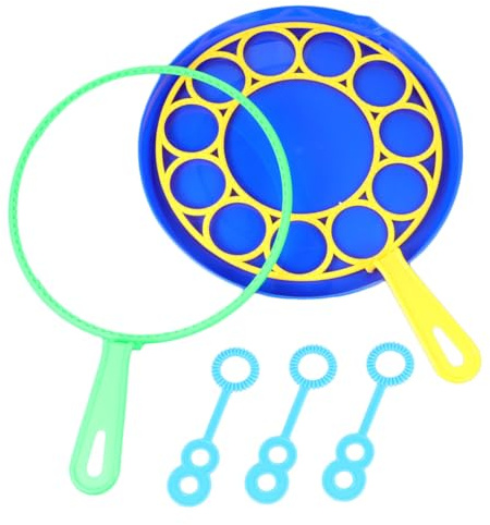 GALPADA 6Pcs Multi Shape Bubble Wand Lightweight Bubble Maker Blower Tools for Portable Abs Material Safe Outdoor Indoor Play Random Color